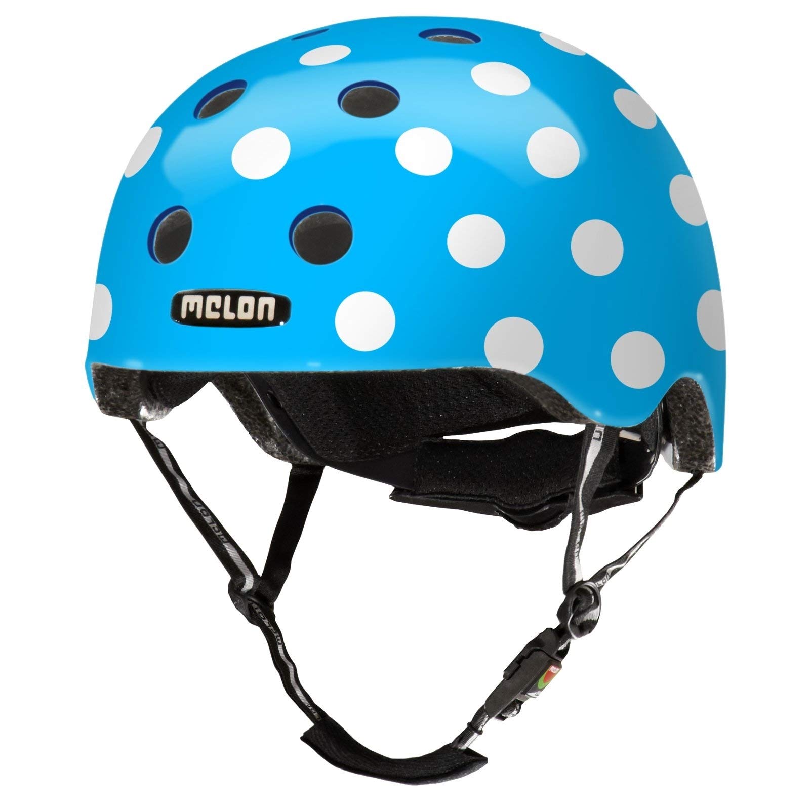 Amazon | メロンヘルメット（Melon Helmet） ドッティ―ブルー（Dotty